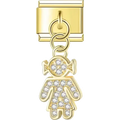 School Girl on Gold