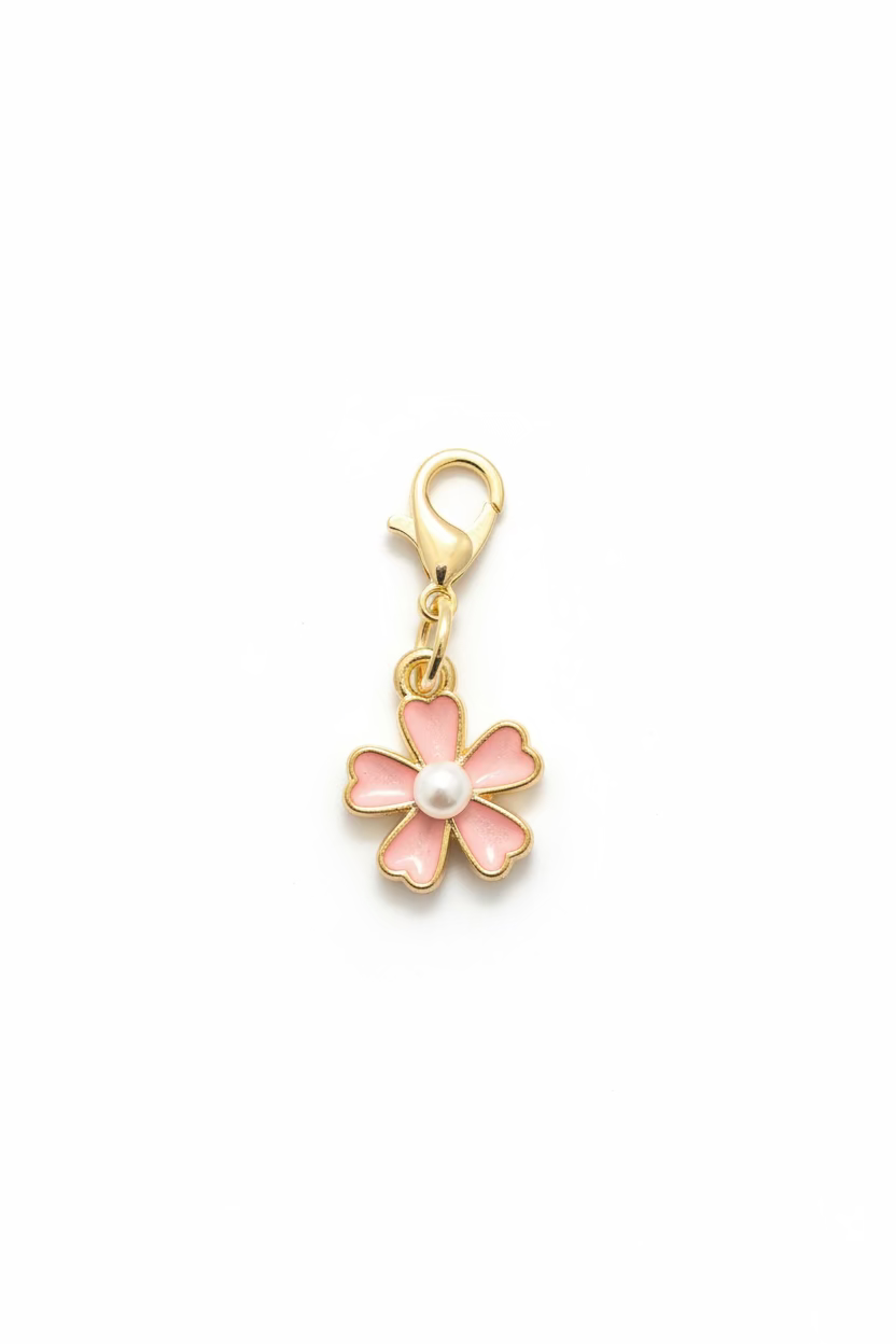 Pink Flower Blossom Pearl