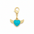 Blue Heart Wings