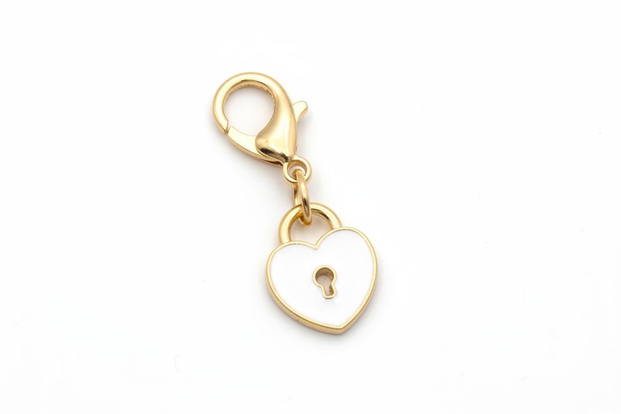White Lock Heart