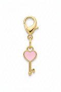 Pink Key Heart