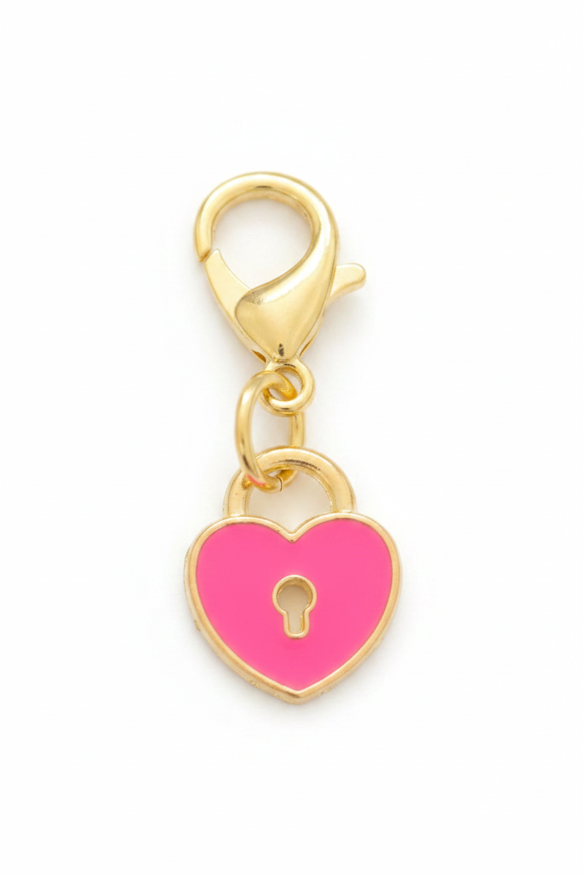 Pink Lock Heart