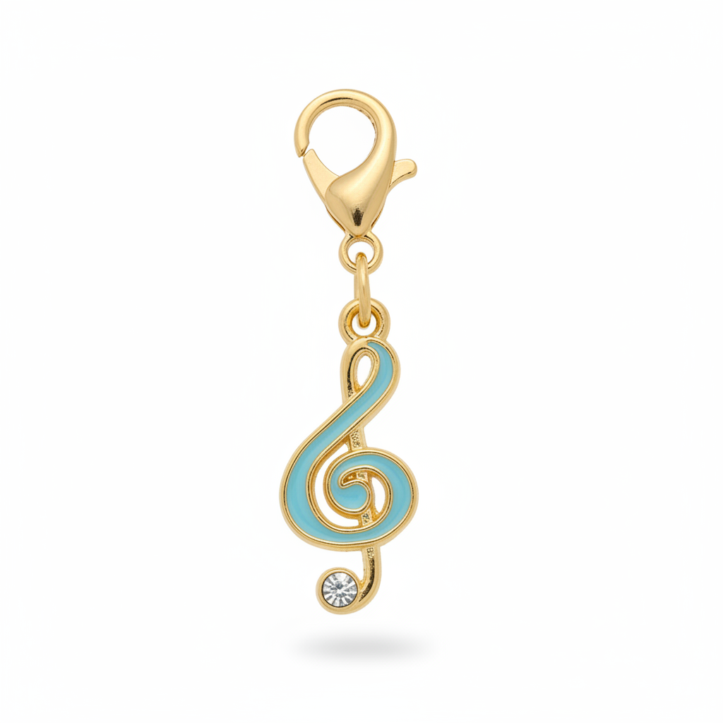 Blue Music Note