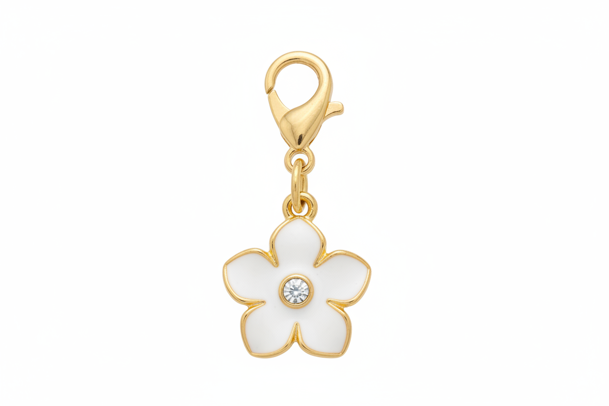 White Sakura Flower