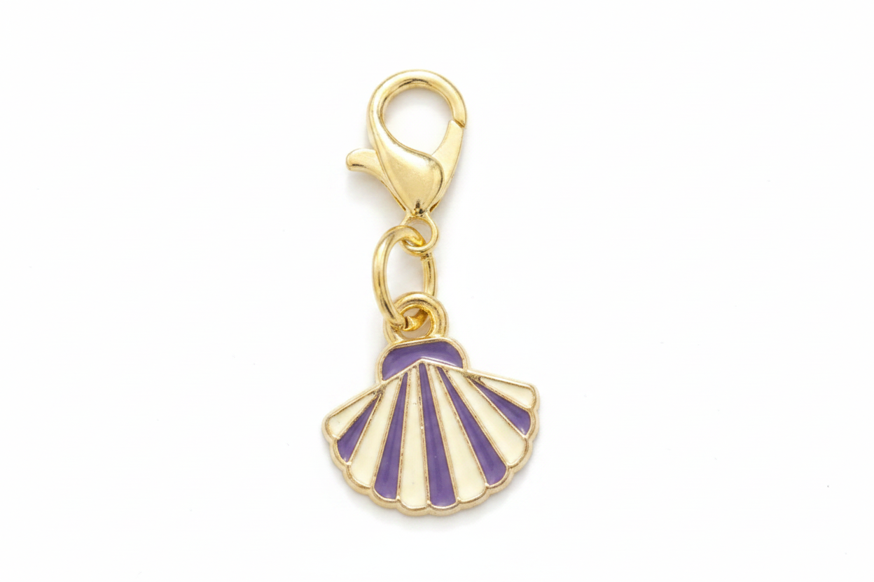 Purple Striped Seashell